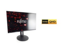 Produktbild - Fujitsu B27-9 TS QHD 27" IPS LED Monitor 16:9 350cd 5ms 1000:1 HDMI DP DVI-D