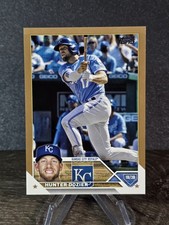 2023 Topps #637 Hunter Dozier Gold #/2023 Kansas City Royals