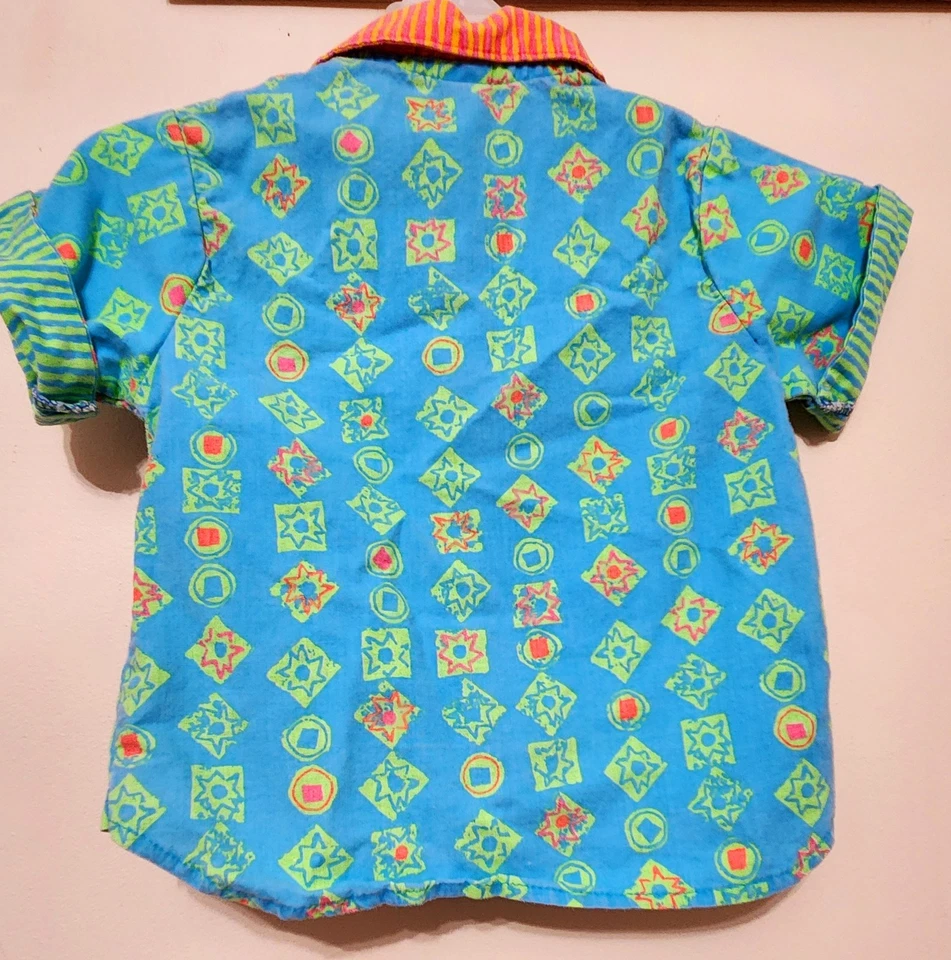 Vintage Mickey SURF Mickey Mouse Disney 80s 90s Shirt by Jog Togs Toddler Size 4 - Image 4 of 4