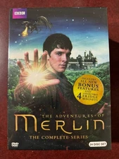 Merlin - The Complete Series, Season 1-5 (DVD, 24-Disc, Box-Set)