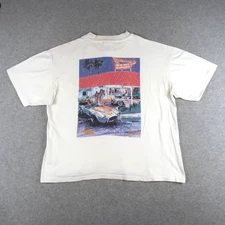 Vintage 90s In-N-Out Burger T Shirt Adult XL White Hanes Tee Single Stitch