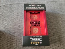 Good Luck Secret Puzzle Box - Money and Gift Cards Trick Box Read Description