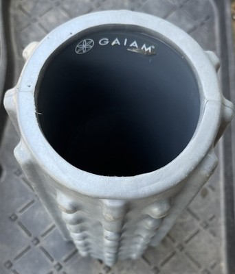 Gaiam Foam Roller Restore Deep Tissue Extra Firm Texture Durable Hollow Core 13''