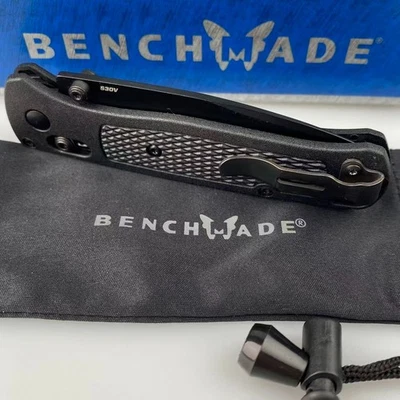 Benchmade Bugout 535 CPM-S30V Black Grivory Handle Folding Knife