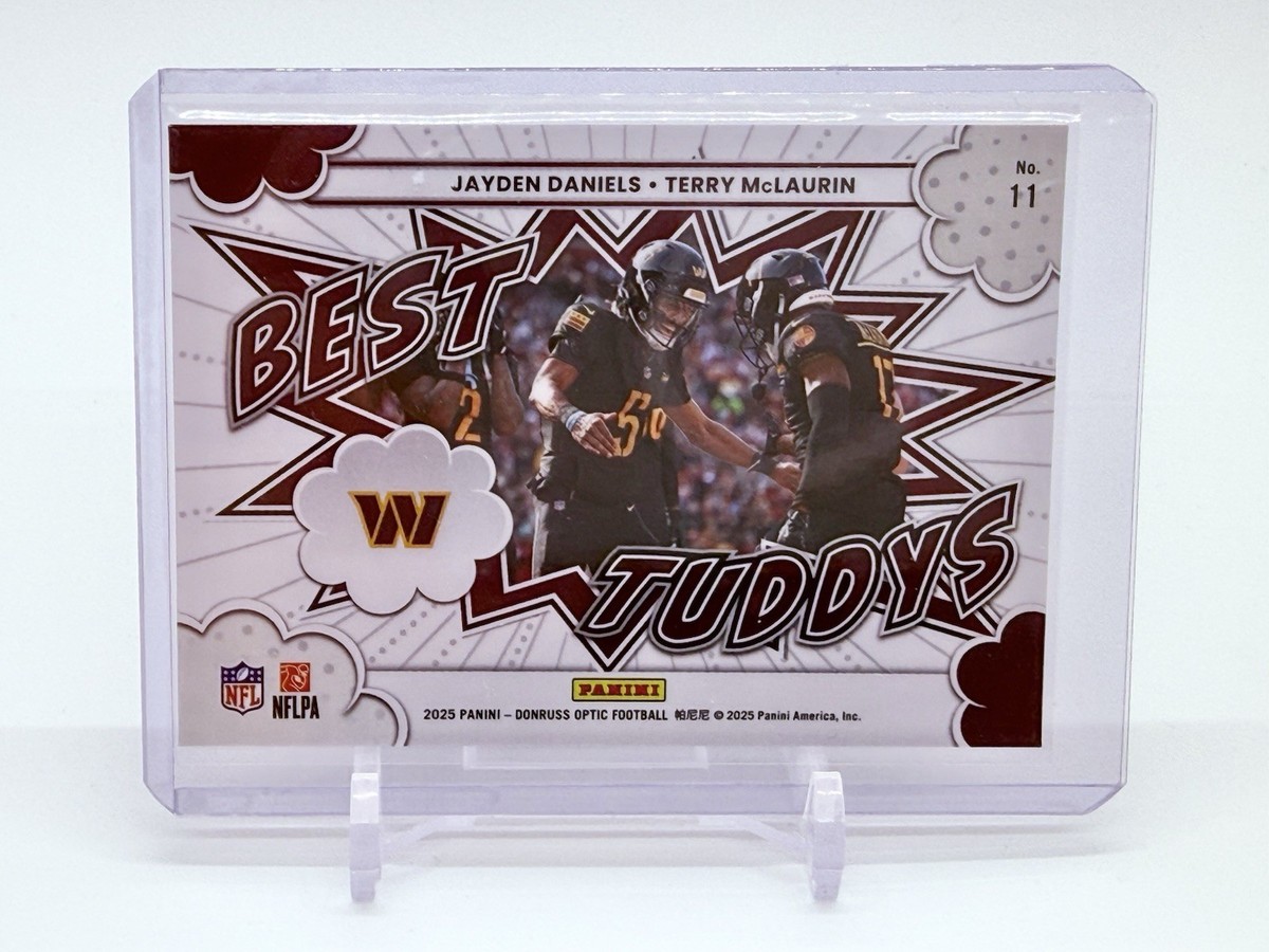 2025 Panini Donruss Optic Best Tuddys #11 Jayden Daniels Terry