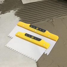 Plastering Trowel Tile Flooring Trowel  Comb Trowel Square Notch Cement Grout