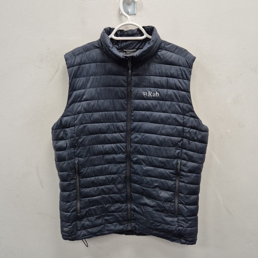 Jacket Rab Altus Gilet Rab Mens Altus Pertex Zip Puffer Vest Gilet