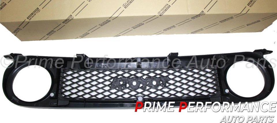 Parrilla delantera negra genuina Toyota FJ Cruiser 2007-2014 Trail Teams 53100-35B00 Foto 4 de 4