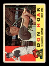 1960 Topps #373 Don Hoak - Pittsburgh Pirates G (MK)