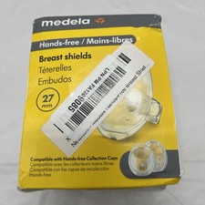 Medela Contact Breast Shields Medium 27mm Set Of 2 For Medela Hands Free Pump