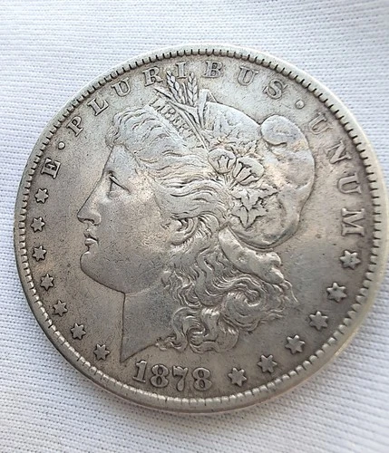 1878-CC Morgan Dollar VF Details ***RARE ORIGINAL COIN***  Key date!