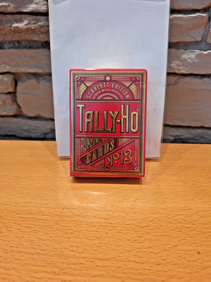 Kings Wild Project Scarlett Tally Ho Limited Playing Cards by Jackson Robinson