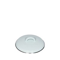Riess Deckel Mit Chromrand Ø14Cm Pastell TüRkis Emaille