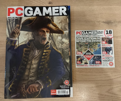 Vintage PC Gamer - Ausgabe 179 - Oktober 2007 + Original Cover DVD #1