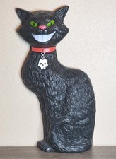 Seasonal Visions International Black Cat Lights Up Scary Meows Halloween Prop