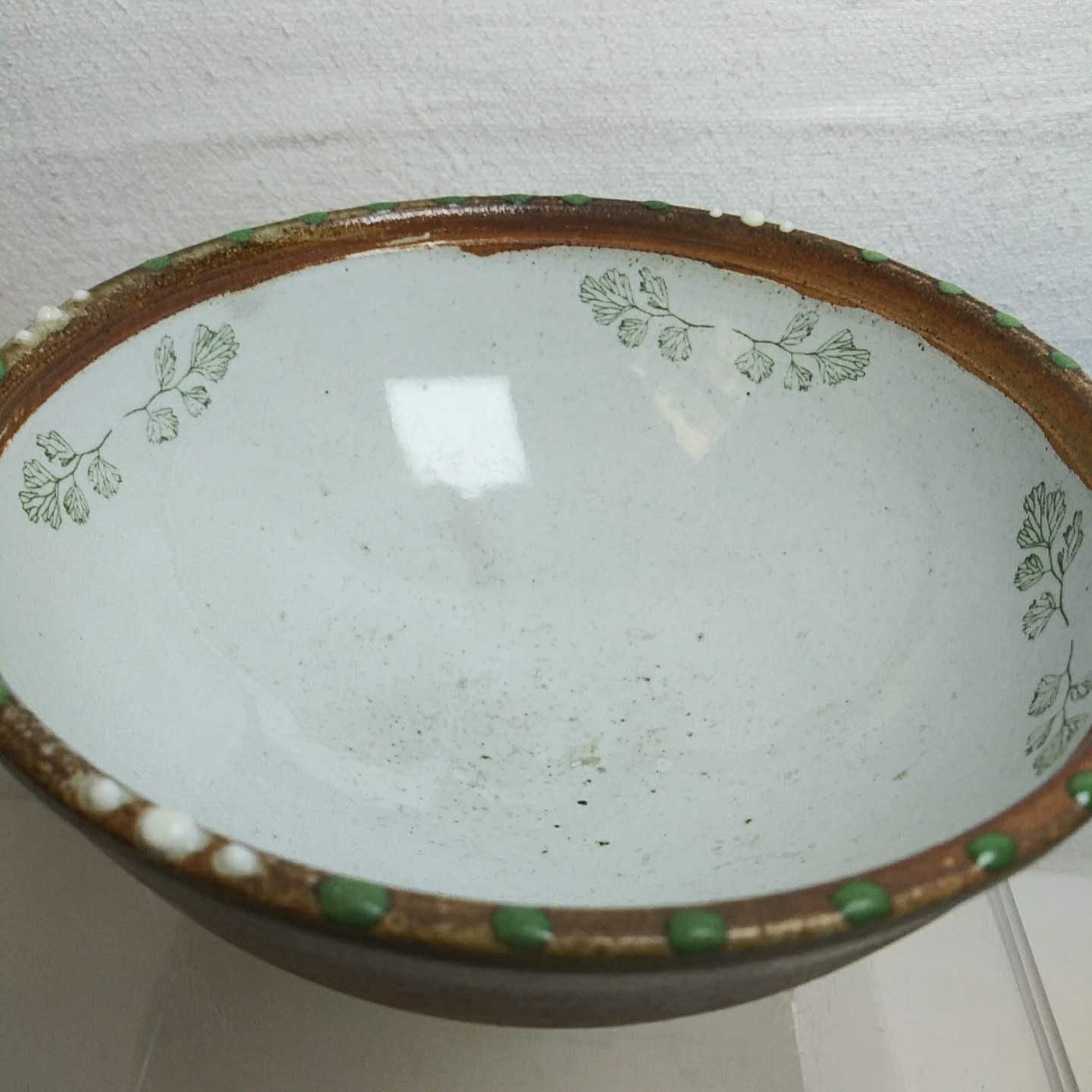 Handmade Studio Dish 6" Asian Bowl Signed Susan Wills Ceramic Pottery