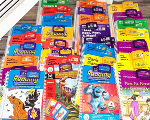LeapFrog Language First School House Books w/ Cartridges LOT OF 29 Leap Pad