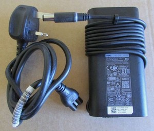 Dell 90W 19,5V Laptop AC Netzteil Adapter + UK Stecker - GETESTET