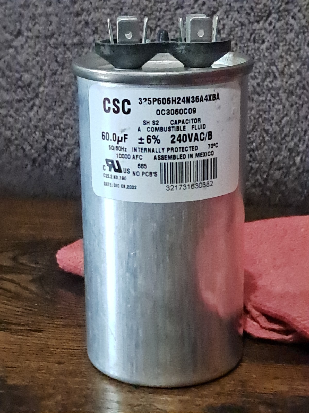 BALDOR / ABB OC3060C09 / OC3060C09SP - NEW - OIL CAP