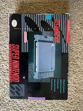 Super Nintendo Cleaning Kit SNES Official Cleaner Cartridge + Manual