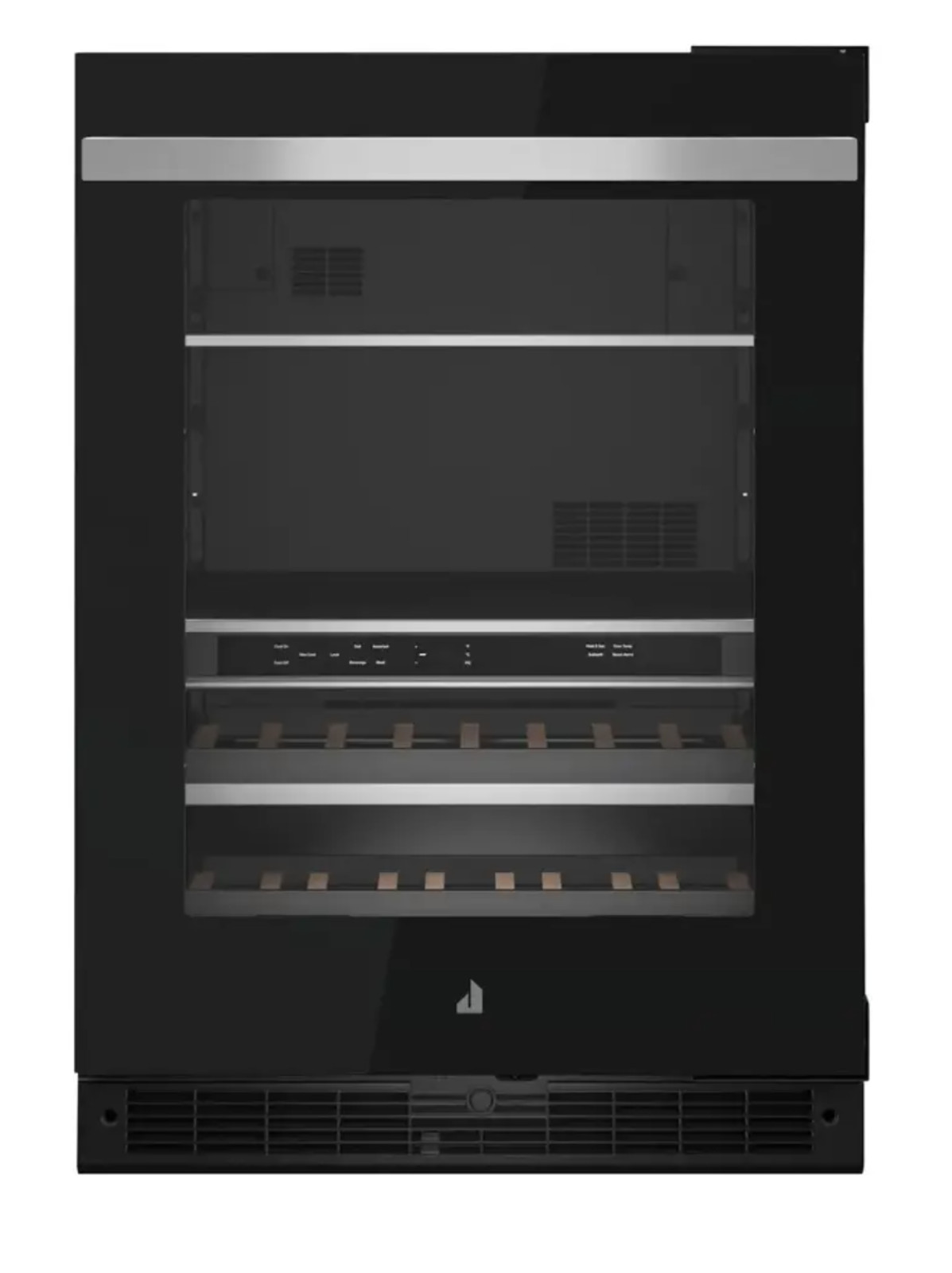 JennAir Noir 24" Built-In Undercounter Dual Zone Beverage Center - JUBFR242HM