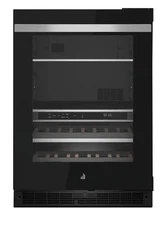 JennAir Noir 24" Built-In Undercounter Dual Zone Beverage Center - JUBFR242HM