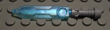Lego Figur Zubehör Waffe Schwert new Grau Transparent Hellblau