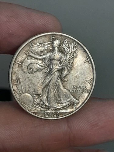 1936- P Walking Liberty Half Dollar XF #3