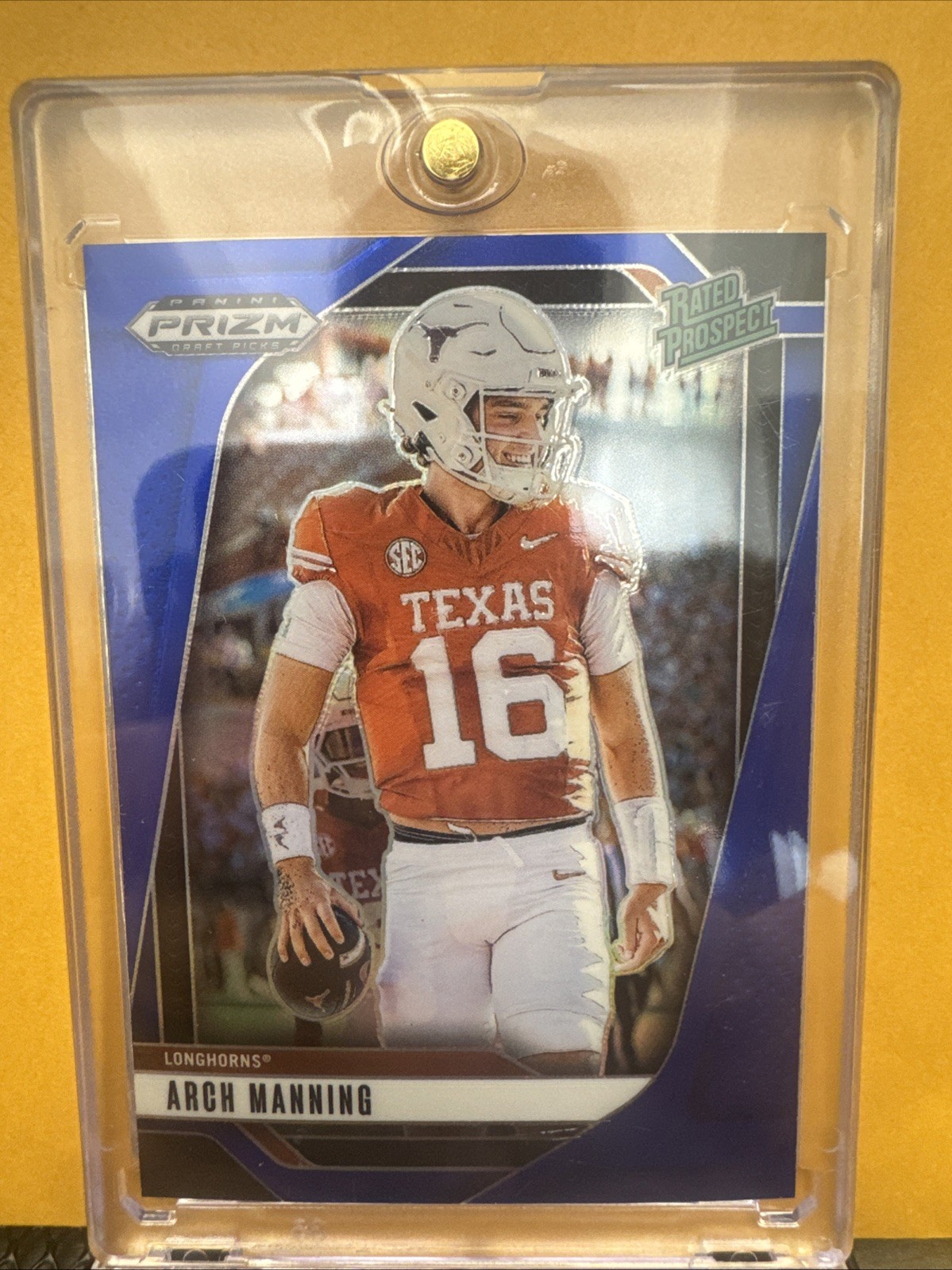 2025 Prizm Draft Picks ARCH MANNING Rated Prospect Blue /249 - TEXAS