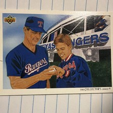 Upper Deck 1992 Nolan Ryan #92 Texas Rangers Checklist Baseball Trading Card