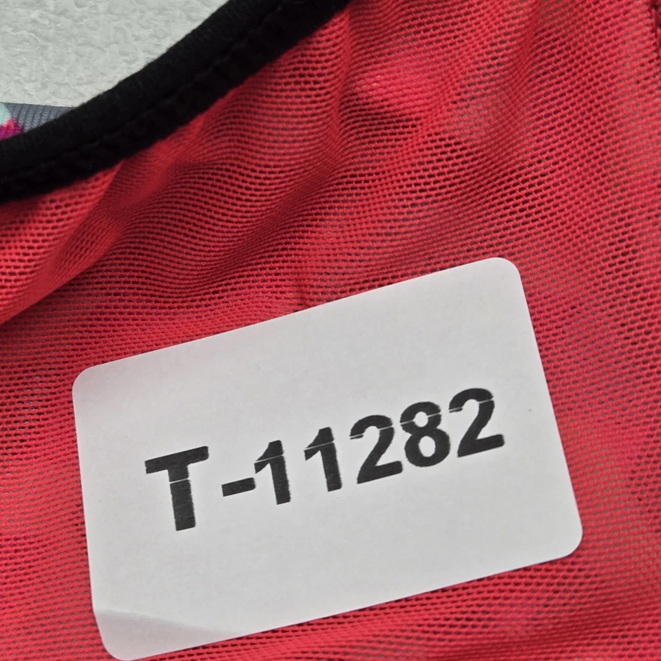 Victoria's Secret Women Sports Bra 36D Pink Front Closure Underwire Geometric - Image 2 of 4