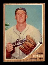 1962 Topps #175 Frank Howard   VG X3704386
