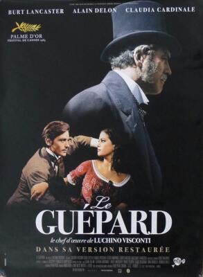 DER LEOPARD / LE GUEPARD - VISCONTI / DELON / LANCASTER - GROSSES FILMPLAKAT