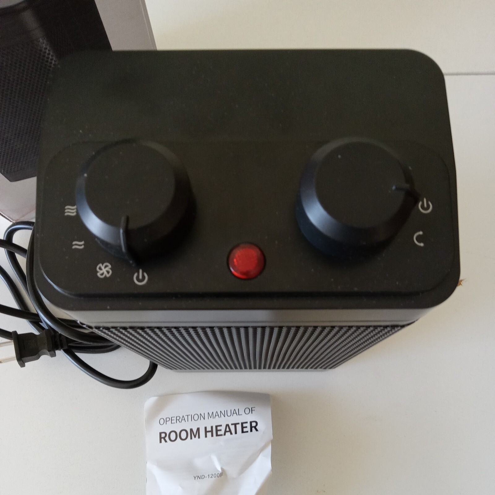 Space Heater Portable Quiet Warm Air Blower Cooling Fan YND1200 eBay