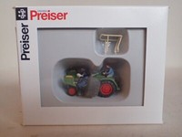 Preiser Trecker GeräTeträGer Mit Kartoffellegemaschine 17935 H0 1:87 Ovp