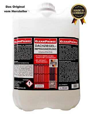 10 Liter Dachversiegelung Dachimprägnierung Dachziegel Imprägnierung Cleanprince