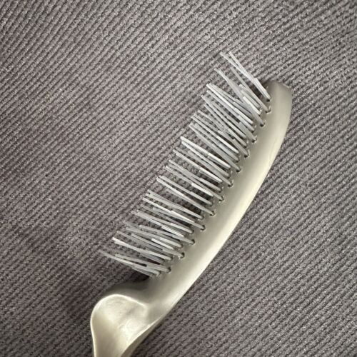 Stanley Home Essential Glider spazzola per capelli vintage districante argento 8" NOS - Foto 2 di 5
