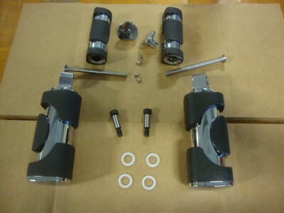 Big Dog Motorcycles OEM Chrome Main Foot Peg Set (w/ hardware) 2004-2011 models