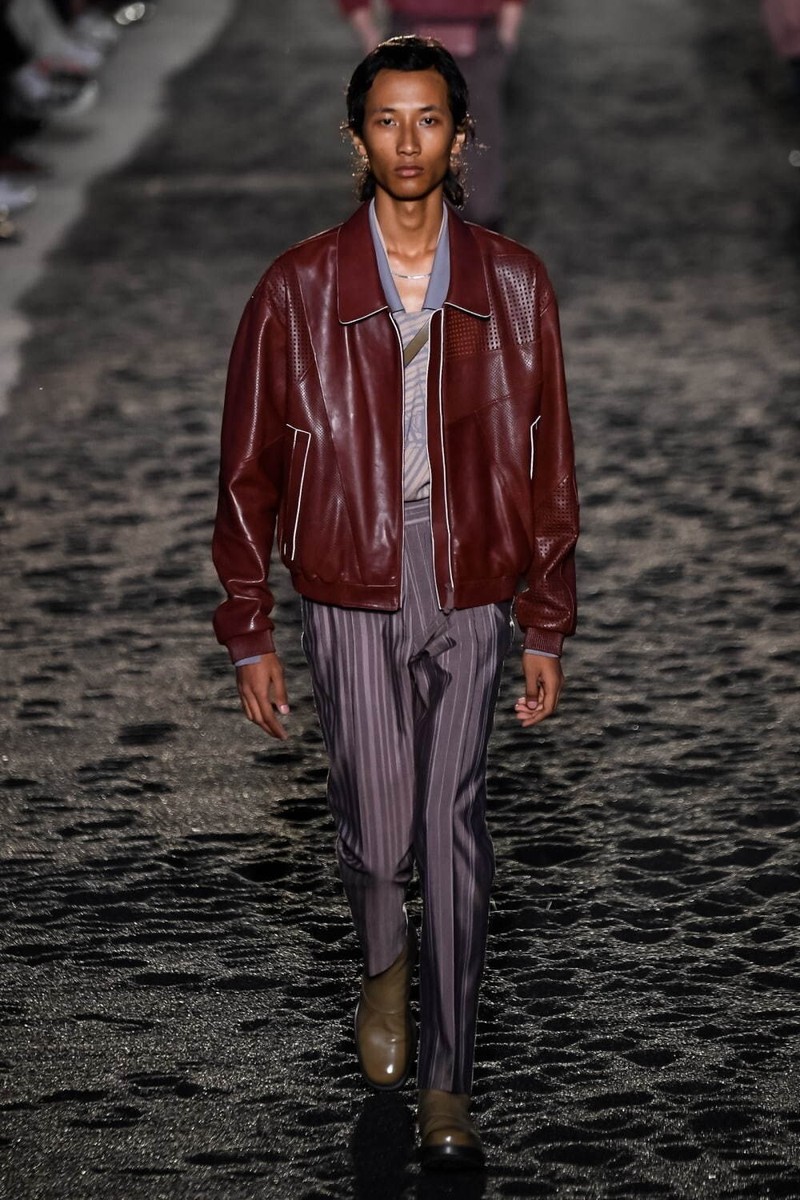 NWT Ermenegildo Zegna Couture leather oversized jacket Size 48 | eBay