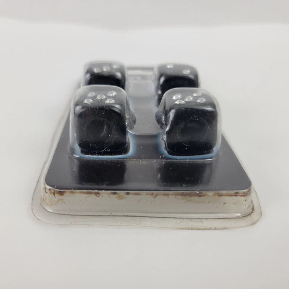 Pilot Dice Valve Stem Caps White Crystal Fits All, BL-014, Gaming, RPG - Image 4 of 4