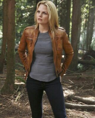 emma swan leather jacket