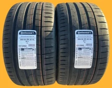 TWO NEW 285/30ZR20 Continental ExtremeContact Sport 02 Tires Like Michelin 4S
