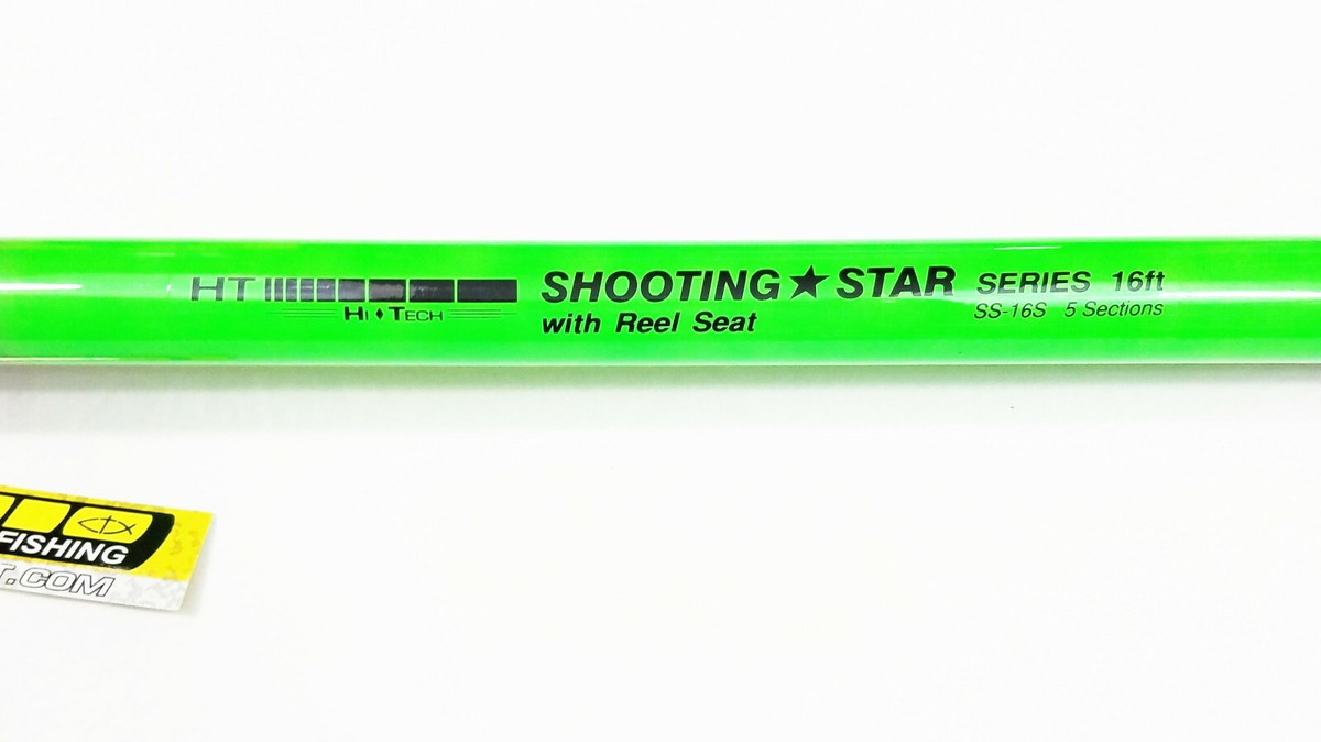 HT SHOOTING STAR 16' TELESCOPIC CRAPPIE POLE SS-16S (SET OF 3) | eBay HT SHOOTING STAR 16' TELESCOPIC CRAPPIE POLE SS-16S (SET OF 3) | eBay