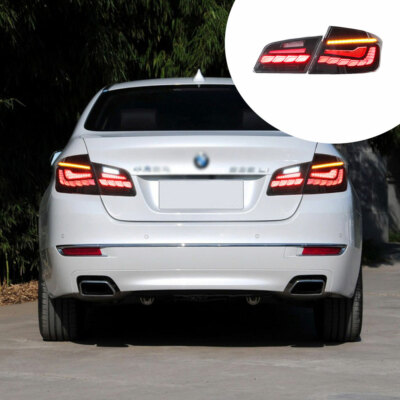 F10 社外テールランプ LED Tail lights Assembly For BMW F10 F18 2011-2017 Red Sequential