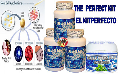 3 Cellulas Madres,NEW STEAM CELL Biomatrix,celulas madres,Regenex,Bacterium plus