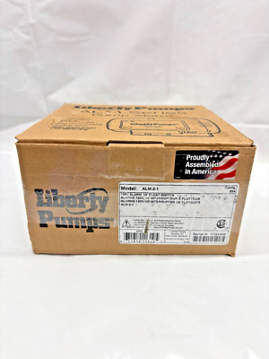 Liberty Pumps ALM-2-1-120V Alarm, 10' Float Switch-*New/Opened Box*