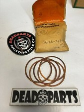 Harley nos 16766-74p Aermacchi copper head gaskets seals quantity 5