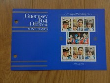 1981  GUERNSEY  ROYAL WEDDING   PRESENTATION PACK  IN MINT CONDITION
