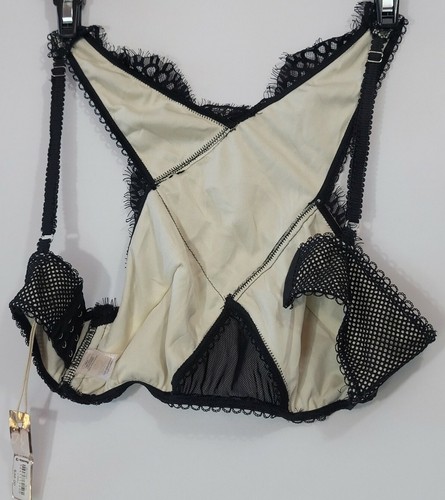 NWT - Gichy Brand Black Lace Bralette from The Buckle Sz XS - Picture 8 of 11