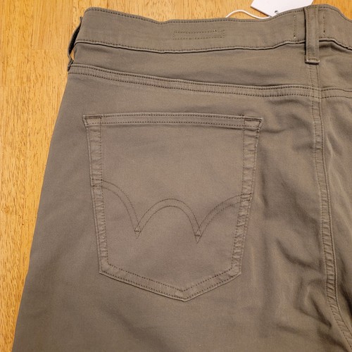 Edwin Jeans Mens 38x32 Maddox Forest Army Green Flex Denim Slim Fit NEW $168 - Picture 10 of 22